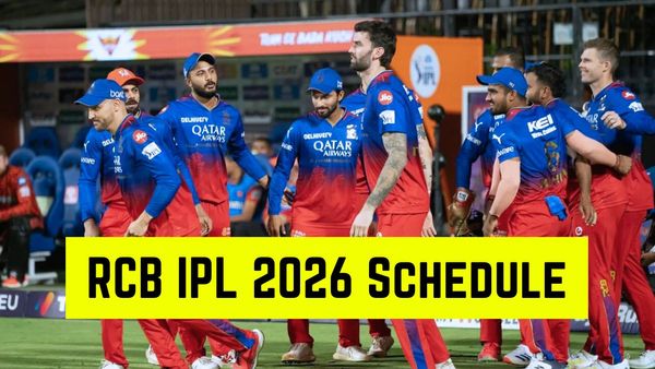 RCB IPL 2026 Full Schedule: Complete List of Royal Challengers Bengaluru Fixtures, Dates and Venues