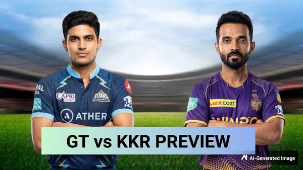 GT vs KKR IPL 2026: Preview, Head-To-Head Record