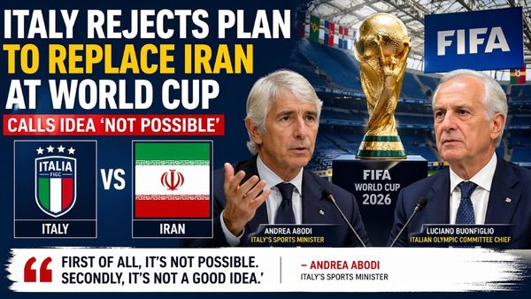 Italy Says No to Shock World Cup Entry Proposal Amid Iran Debate