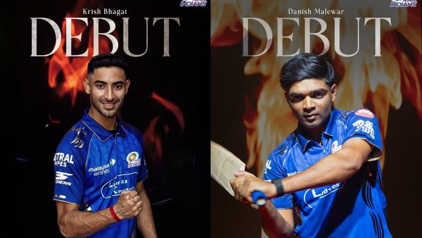 IPL 2026: Meet Danish Malewar and Krish Bhagat, Mumbai Indians' Fresh Faces Making Debut vs Gujarat