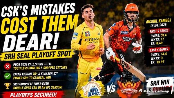 IPL 2026: CSK's Tactical Errors Against SRH