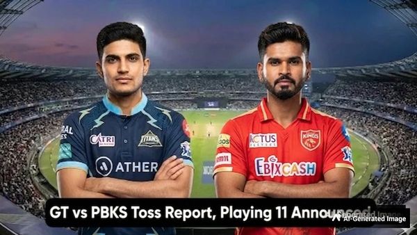 GT vs PBKS IPL 2026 Toss Report Playing 11 Announced: Gujarat Won The Toss And Elected To Bowl First