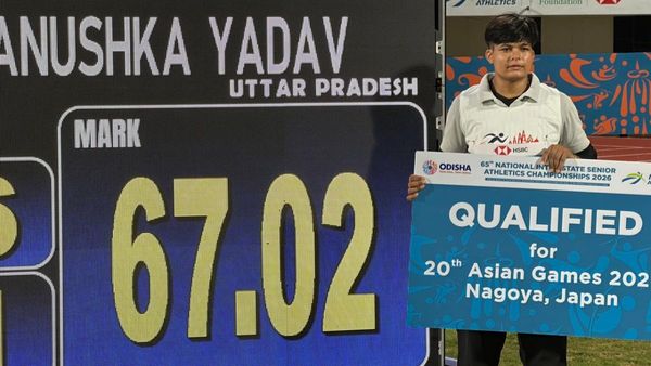 Inter-State Athletics: Anushka Yadav, Dev Meena create national records
