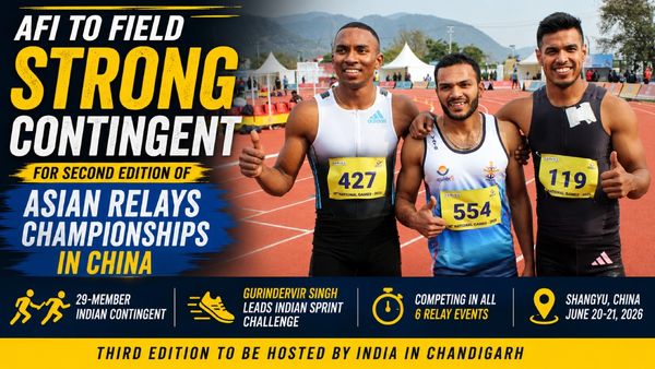 AFI to Field Strong Contingent for Asian Relays Championships 2026 in China