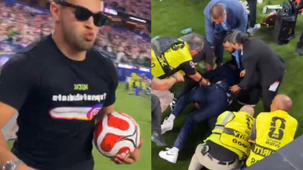 World Cup 2026: Viral Video! Fan Tries to enter Field in USA vs Paraguay Match, Ends Up Getting Manhandled - Watch