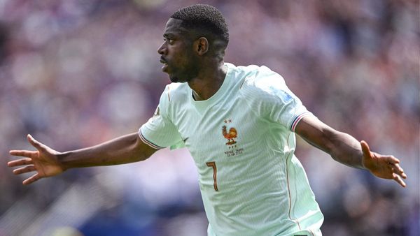 Ousmane Dembele creates History, becomes 2nd France player to score First Half Hat-trick