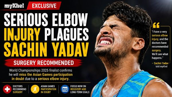 Sachin Yadav Reveals Serious Elbow Injury, Surgery Recommended