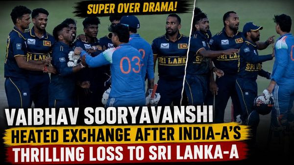 Vaibhav Sooryavanshi Involved in Heated Post-Match Exchange With SL-A