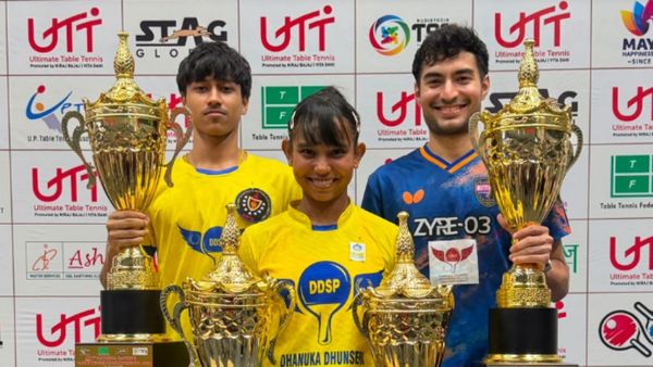 National Ranking Table Tennis Championships: Payas Jain wins Men's Title, Syndrela Das racks Two Titles