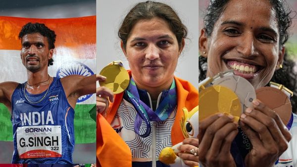 Asian Games 2026: Neeru Dhanda, Gulveer Singh and Vithya Ramraj Create History With Hat-Trick of Medals