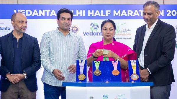 Vedanta Delhi Half Marathon 2026: Finisher’s Medal Unveiled as Delhi Gears Up for October 18