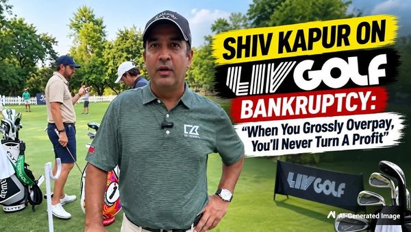 Shiv Kapur On LIV Golf Bankruptcy