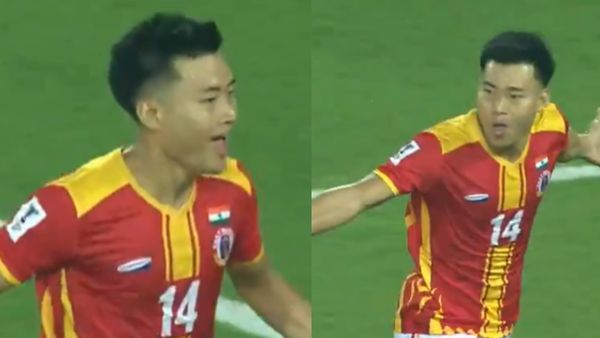 David Lalhlansanga scores an Outrageous Goal for East Bengal in ACL 2 match against Al Shorta: Watch