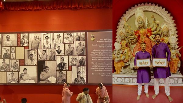 ‘Devi Durga: Threads of Divinity’- KKR Celebrate Bengal’s Kantha Heritage, Championing Women’s Empowerment