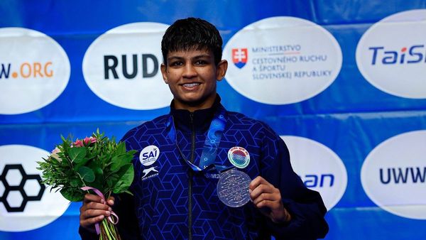 Tanu Sharma Wins Bronze At World Wrestling Championships On Senior Debut