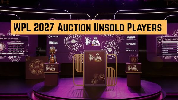 WPL 2027 Auction Unsold Players: Full List of Players Unsold
