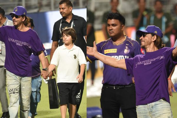 IPL 2024: Shah Rukh Khan Takes Victory Lap With AbRam After KKR Win Against Delhi Capitals