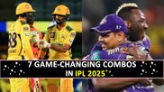 IPL 2025: 'Gaikwad-Conway' to 'Narine-Russell', Meet Seven Deadly Combos who can do Wonders for their Teams