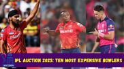IPL Auction 2025: Who Are the Ten Most Expensive Bowlers in IPL 2025 Mega Auction?