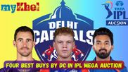 IPL 2025 Auction: KL Rahul to Mitchell Starc - Top Four Buys by Delhi Capitals Mega Event