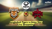 Asian Legends League 2025 Live Streaming, ALL T20: How to Watch Bangladesh Tigers vs Asian Stars Live Telecast on TV and Online?