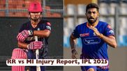 RR vs MI Injury Report, IPL 2025: Key Player Set to Miss Out Again! Who Will Step Up for Rajasthan Royals Against Full-Strength Mumbai Indians?