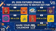RCB vs CSK, MI vs KKR & More: 5 IPL 2026 Matches Fans Shouldn’t Miss Early in the Season