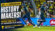 IPL 2026: Shubman Gill-Sai Sudharsan Create Historic IPL Record, Become Tournament’s Most Consistent Batting Pair
