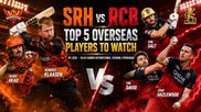 SRH vs RCB Overseas Players to Watch: Klaasen, Head, Salt and More Could Change the Game