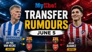 Football Transfer Roundup June 5: Haaland Rumours to Real Madrid, Man United in for Ederson, Man City make Anderson Step