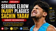 Sachin Yadav Reveals Serious Elbow Injury, Surgery Recommended; Asian Games Qualification in Doubt