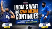 Glasgow 2026: India's Shot Put Medal Wait Continues at CWG as Tajinderpal Singh Toor Finishes Fifth, Samardeep Gill Seventh