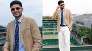 Shubman Gill Wimbledon Outfit Cost: Did India Captain Really Wear a ₹1 Crore Look? Here's the Truth