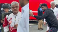 அஜித்தை வெளுக்கும் ரசிகர்கள்.. செல்ஃபிக்கு இப்படி முறைப்பதா? ஹாமில்டனை விட பெரிய வீரரா நீங்க?