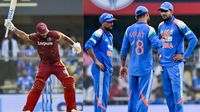 இந்திய பந்துவீச்சை துவம்சம் செய்து ODI வரலாற்றில் மாபெரும் ஸ்கோர் அடித்து சாதனை செய்த வெஸ்ட் இண்டீஸ்