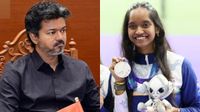 வெள்ளி வென்ற தமிழக வீராங்கனை இளவேனிலுக்கு வாழ்த்து சொல்லாத முதல்வர் ஜோசப் விஜய்.. கிளம்பும் சர்ச்சை