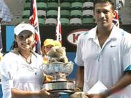 Bhupathi Sania Win Australian Mixed Doubles