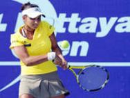 Sania Mirza In 2nd Round Of Dubai Open