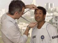 Sachin Tendulkar At Madame Tussauds