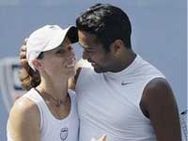 Aus Open Paes And Black In Mixed Doubles Final