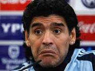 Maradona Runs Over Insults Cameraman Apologises
