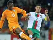 Ivory Coast Portugal Pull Off A Goal Less Draw