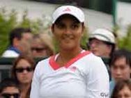 Us Open Sania Cruises To 2nd Round Somdev Loses