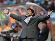 Diego Maradona Keen Coach Spain Aid