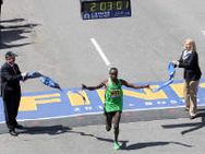 Geoffrey Mutai Runs Fastest Marathon At Boston Aid