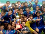 India Lifts Saff U 16 Football Title