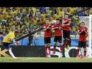 Neymar Gets Emotional Singing National Anthem