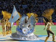 Shakira Santana And Samba Light Up Wc Closingceremony