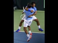 Davis Cup Paes Bopanna Score Dramatic Come From Behind Win