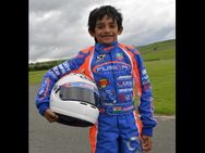 Karting 8 Year Old Bangalore Boy Ruhaan Shines England